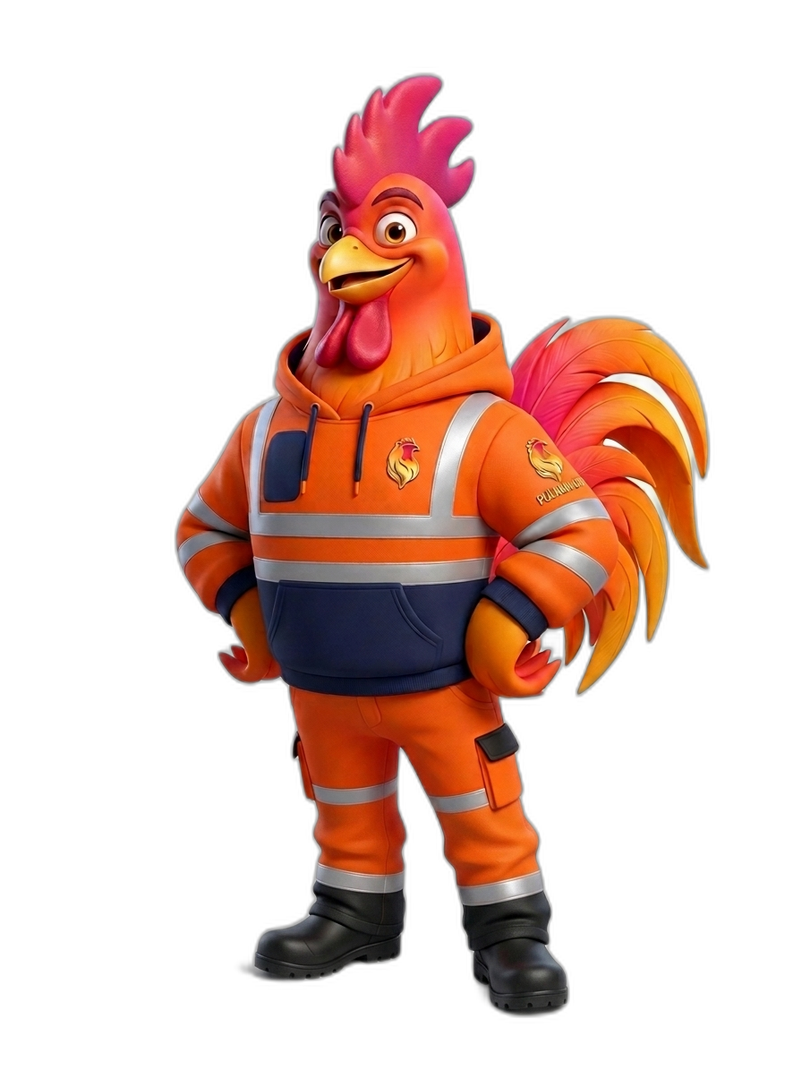 Mascot Rooster